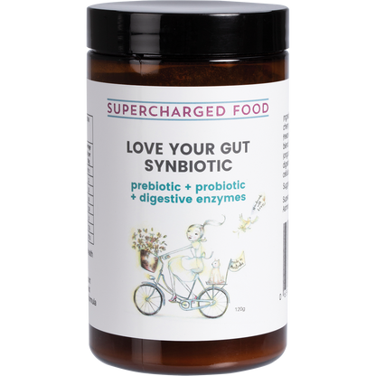 Supercharged Food - Love Your Gut Synbiotic Powder Pre/Probiotic 120g
