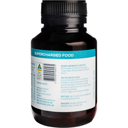 Supercharged Food - Love Your Gut Capsules Micron 5 Diatomaceous Earth 90 Caps