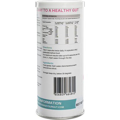Supercharged Food - Love Your Gut Capsules Diatomaceous Earth 120 Caps