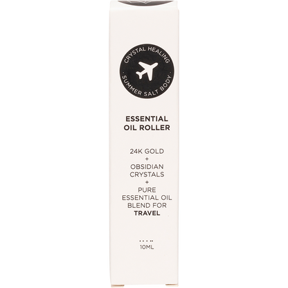 Summer Salt Body - Essential Oil Roller 24K Gold Travel Obsidian 10ml