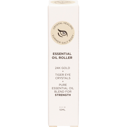 Summer Salt Body - Essential Oil Roller 24K Gold Strength Tiger Eye 10ml