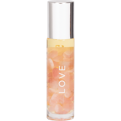 Summer Salt Body - Essential Oil Roller 24K Gold Love Rose Quartz 10ml