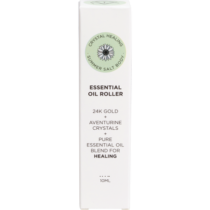 Summer Salt Body - Essential Oil Roller 24K Gold Healing Aventurine 10ml