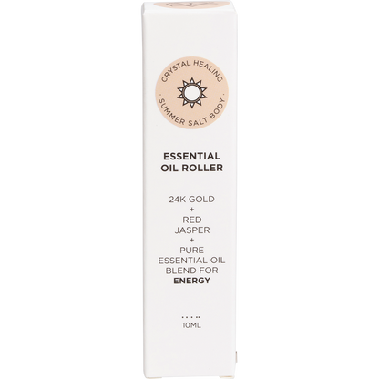 Summer Salt Body - Essential Oil Roller 24K Gold Energy Red Jasper 10ml