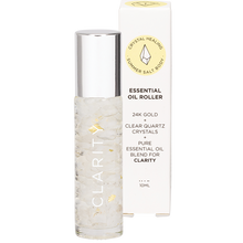 Summer Salt Body - Essential Oil Roller 24K Gold Clarity Clear Quartz 10ml