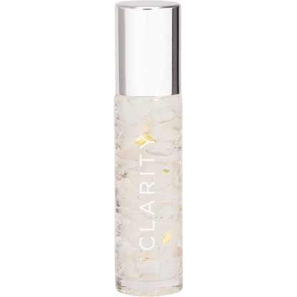 Summer Salt Body - Essential Oil Roller 24K Gold Clarity Clear Quartz 10ml