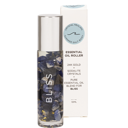 Summer Salt Body - Essential Oil Roller 24K Gold Bliss Sodalite 10ml
