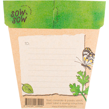 Sow 'n Sow - Gift of Seeds Trio of Herbs