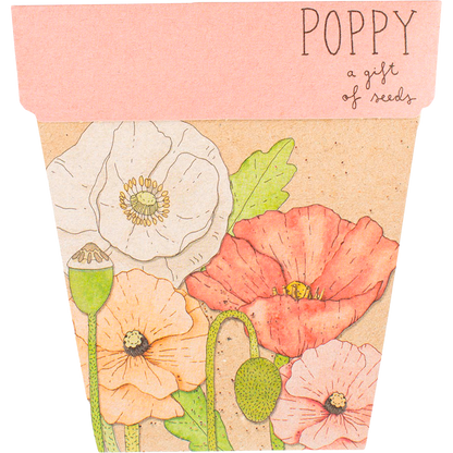 Sow n Sow - Gift of Seeds Poppy