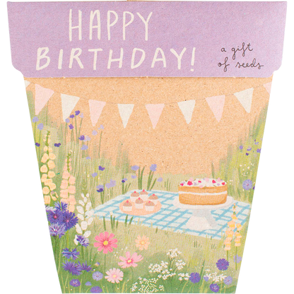 Sow 'n Sow - Gift of Seeds Happy Birthday Picnic