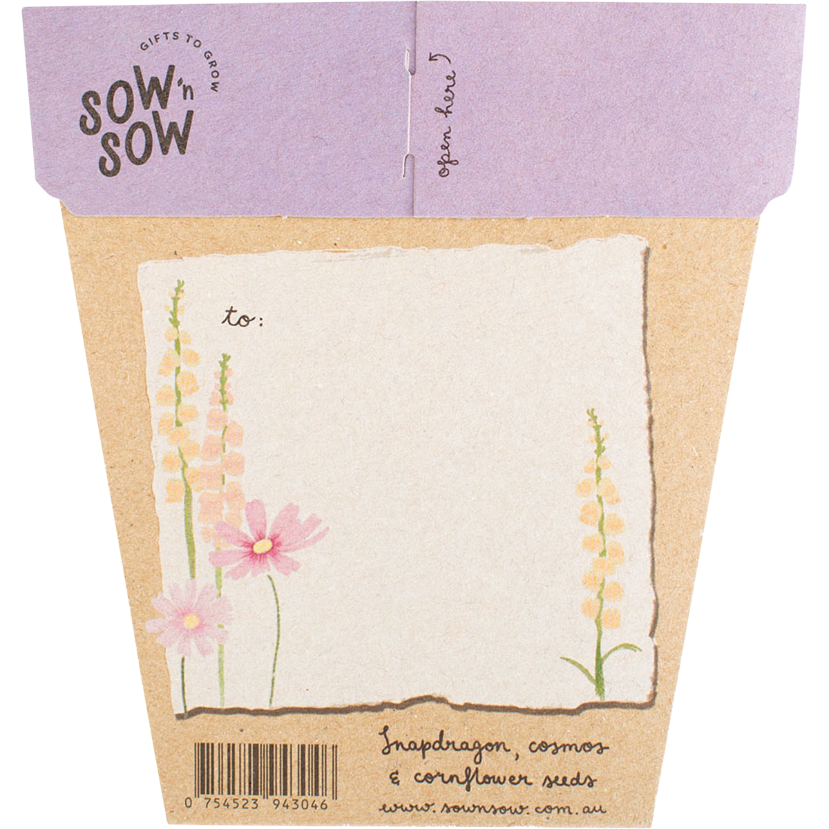 Sow 'n Sow - Gift of Seeds Happy Birthday Picnic