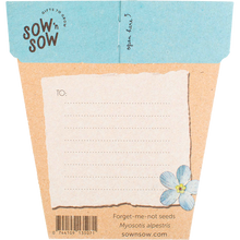 Sow 'n Sow - Gift of Seeds Forget Me Not