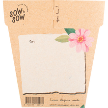 Sow 'n Sow - Gift of Seeds Happy Birthday Zinnia