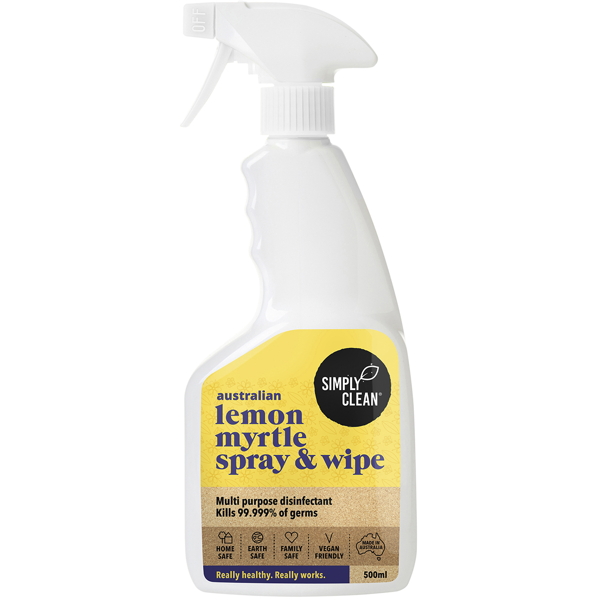 Simply Clean - Spray & Wipe Lemon Myrtle 500ml