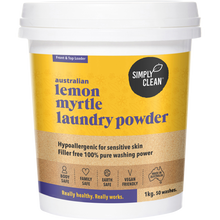 Simply Clean - Laundry Powder Lemon Myrtle 1kg