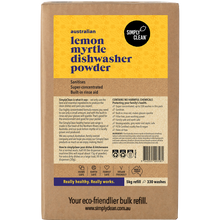 Simply Clean - Dishwasher Powder Lemon Myrtle 5kg