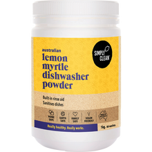 Simply Clean - Dishwasher Powder Lemon Myrtle 1kg