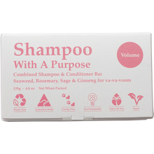 Shampoo With A Purpose - Shampoo & Conditioner Bar Volume 135g
