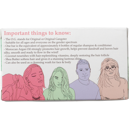 Shampoo With A Purpose - Shampoo & Conditioner Bar The O.G. for All Hair 135g