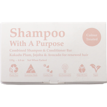 Shampoo With A Purpose - Shampoo & Conditioner Bar Colour Treated Hair 135g
