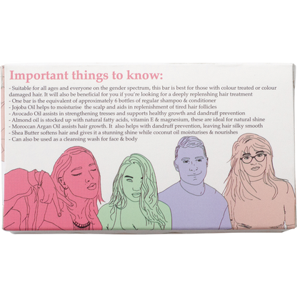 Shampoo With A Purpose - Shampoo & Conditioner Bar Colour Treated Hair 135g