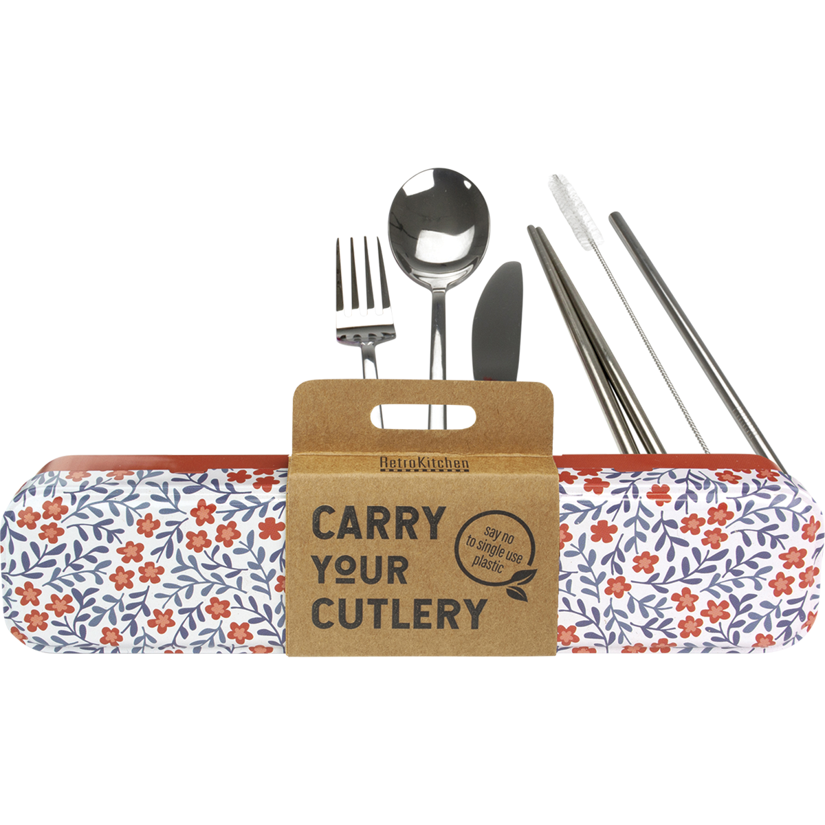 Retro Kitchen - Blossom Stainless Steel Cutlery Set