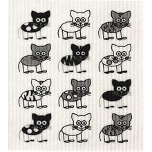 Retro Kitchen - 100% Compostable Sponge Cloth Cat