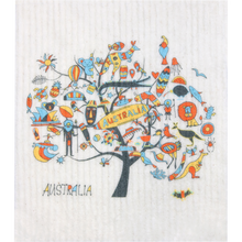 Retro Kitchen - 100% Compostable Sponge Cloth Australia Tree
