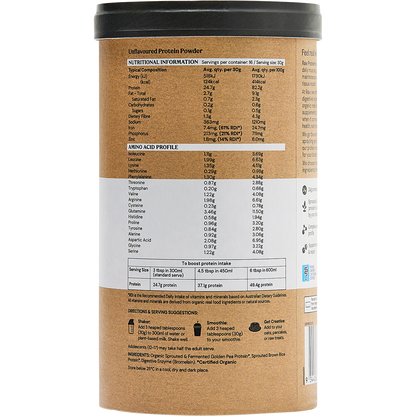 Raw Amazonia - Raw Protein Isolate Natural 500g