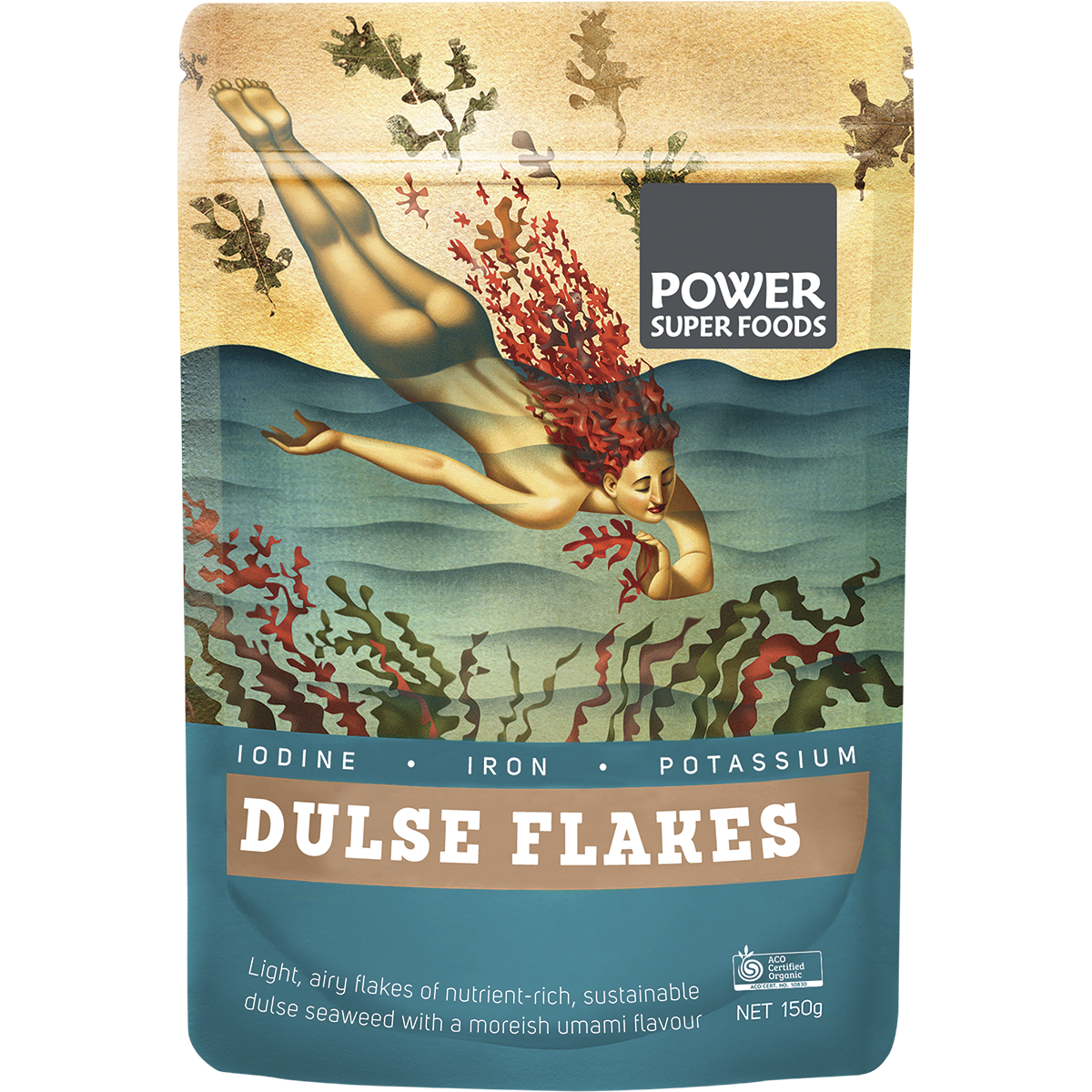 Power Superfoods - Dulse Flakes Certified Organic 150g