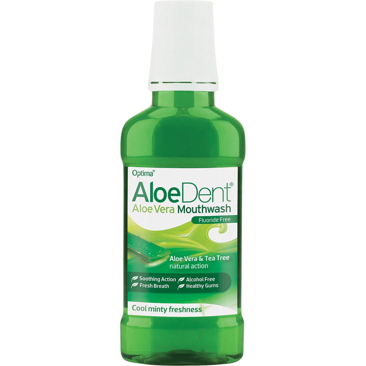 Optima - Mouthwash Alcohol Free Aloe Vera & Tea Tree 250ml
