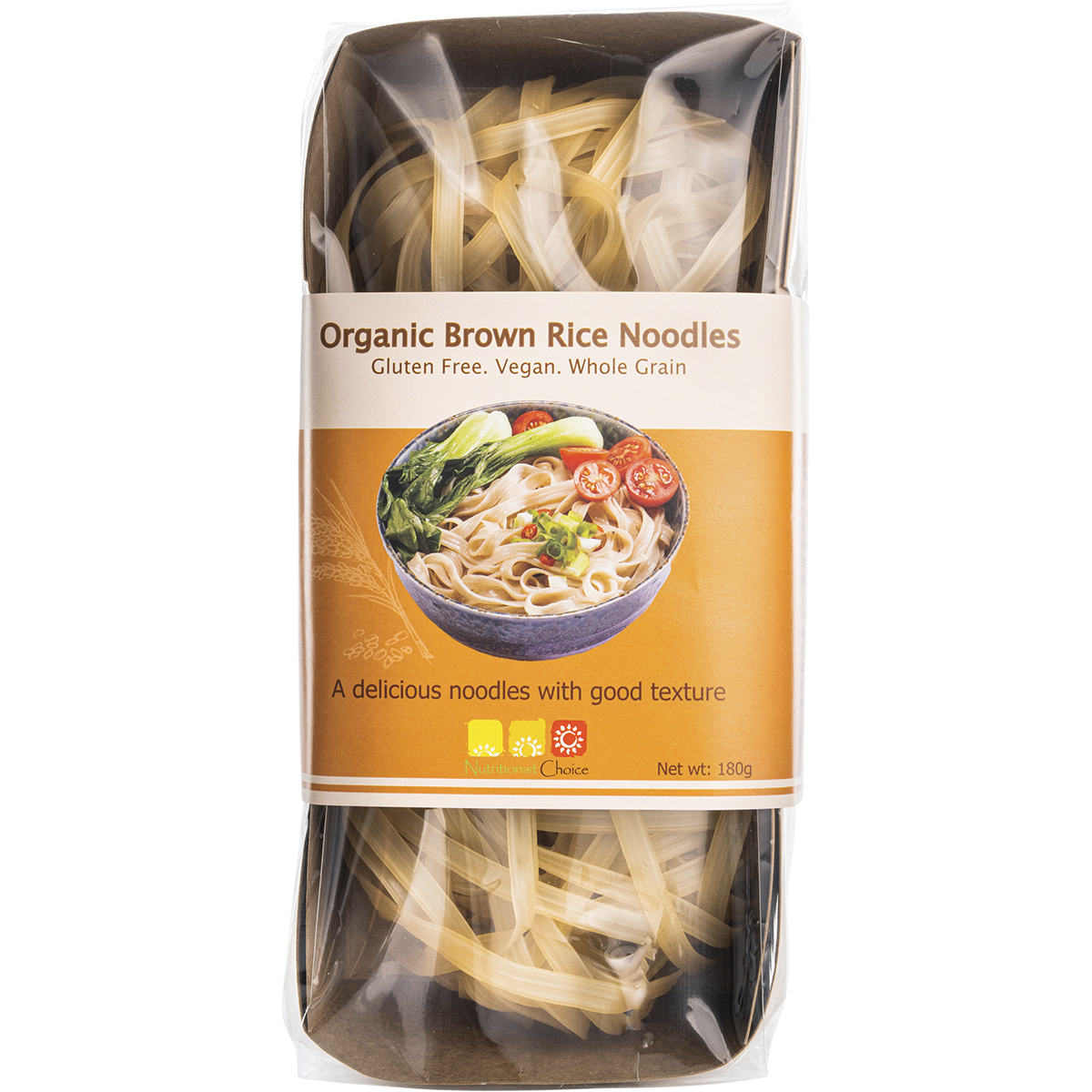 Nutritionist Choice - Rice Noodles Organic Brown 180g