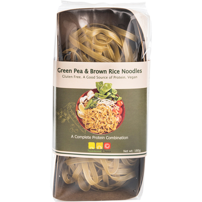 Nutritionist Choice - Rice Noodles Green Pea & Brown 180g