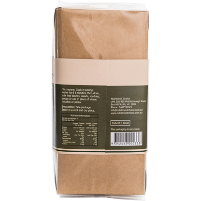 Nutritionist Choice - Rice Noodles Green Pea & Brown 180g