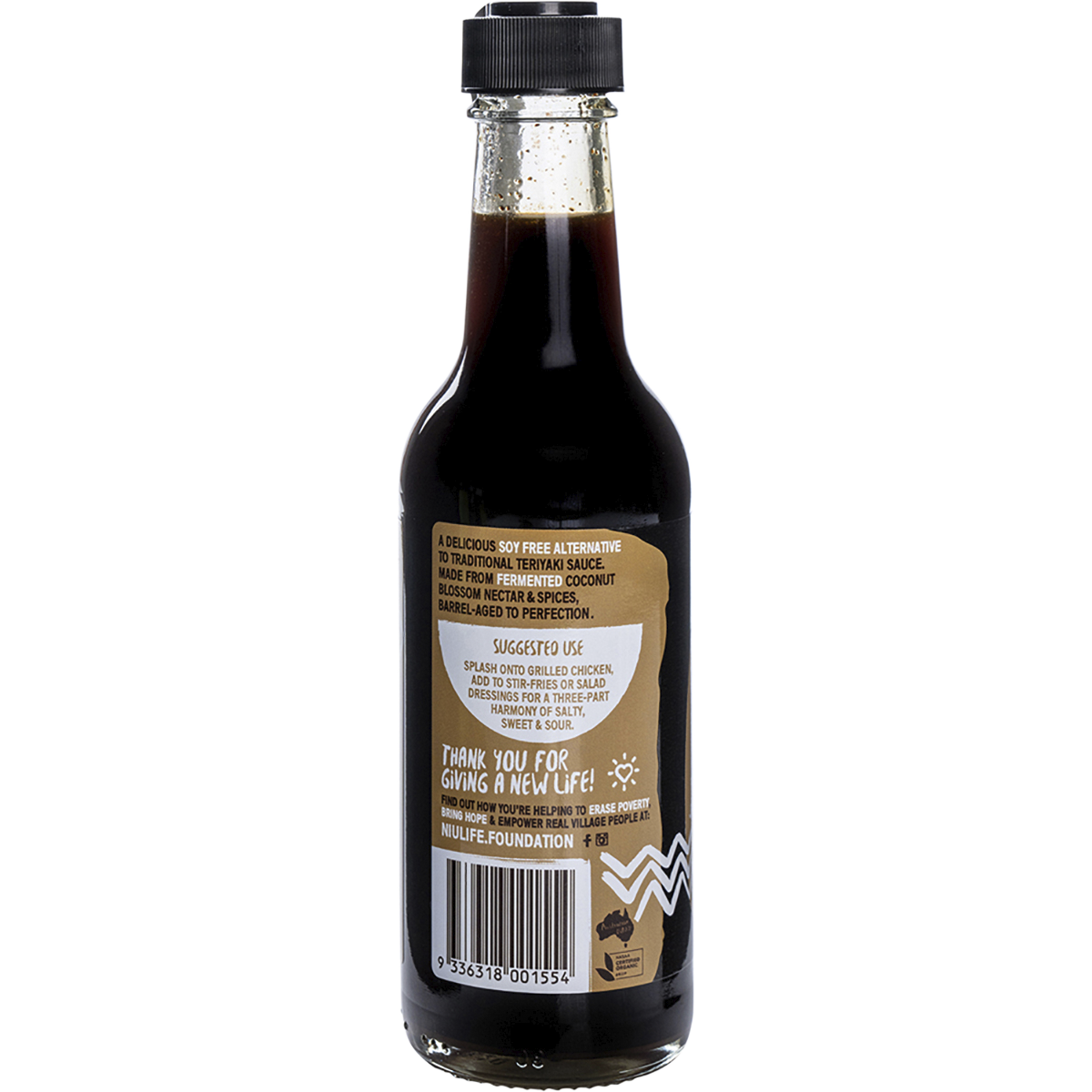 Niulife - Teriyaki Coconut Amino Sauce 250ml