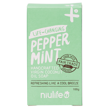 Niulife - Coconut Oil Soap Peppermint 100g