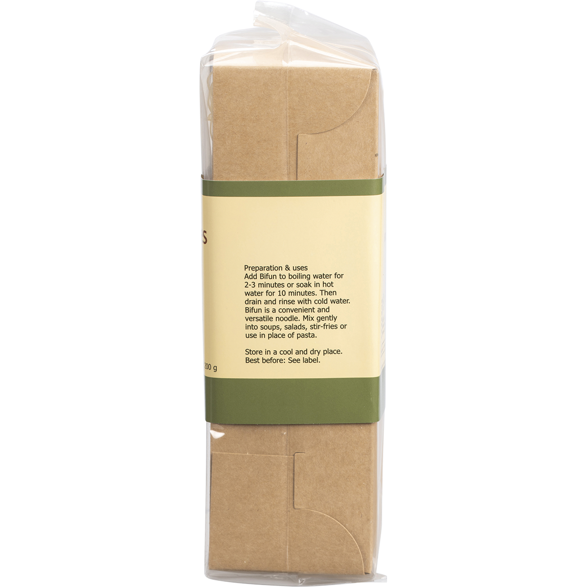 Nutritionist Choice - Rice Noodles Bifun Brown 200g