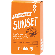 Niulife - Coconut Oil Soap Sunset 100g