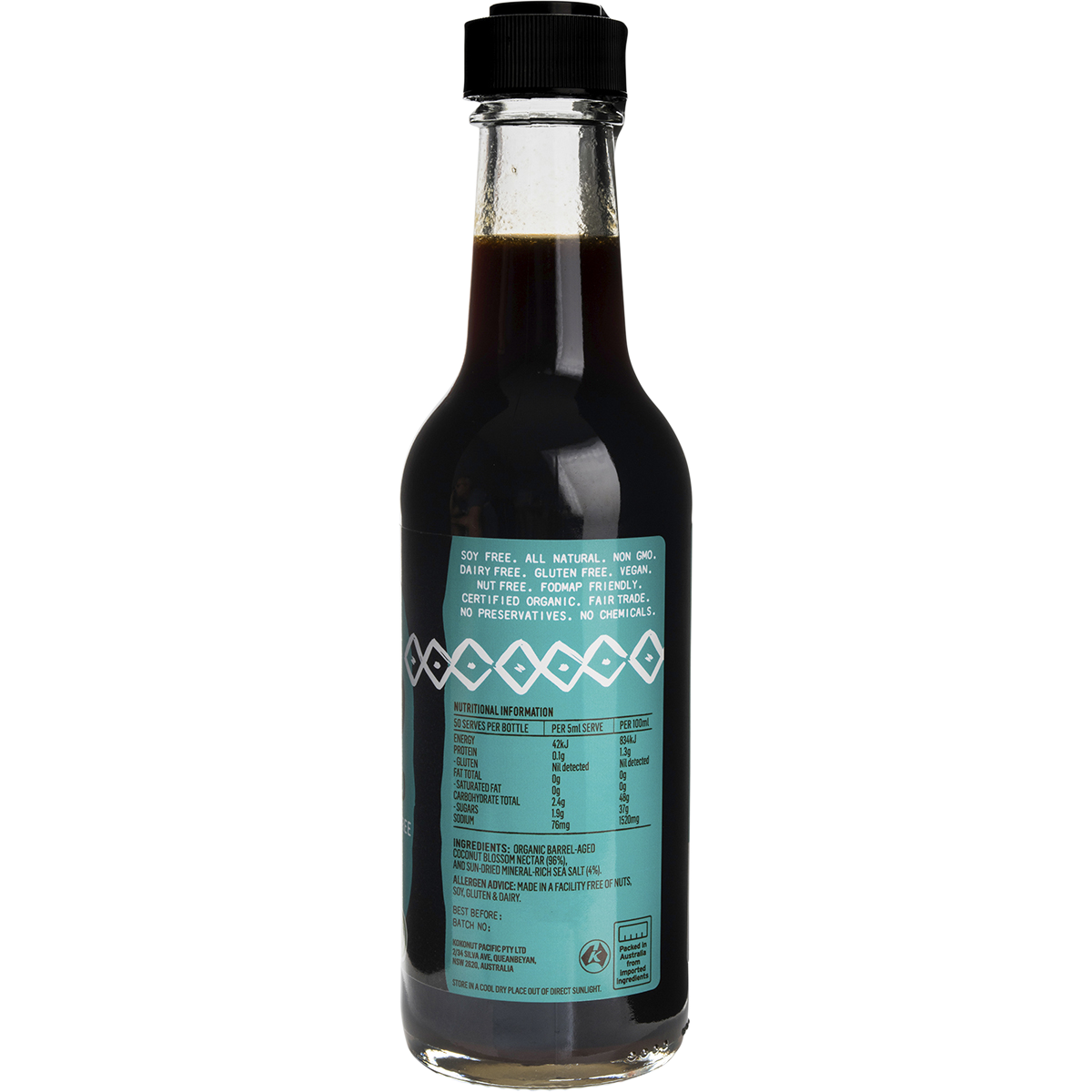 Niulife - Organic Coconut Amino Sauce Naked 250ml