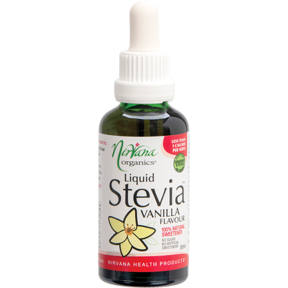 Nirvana Organics - Liquid Stevia Vanilla 50ml
