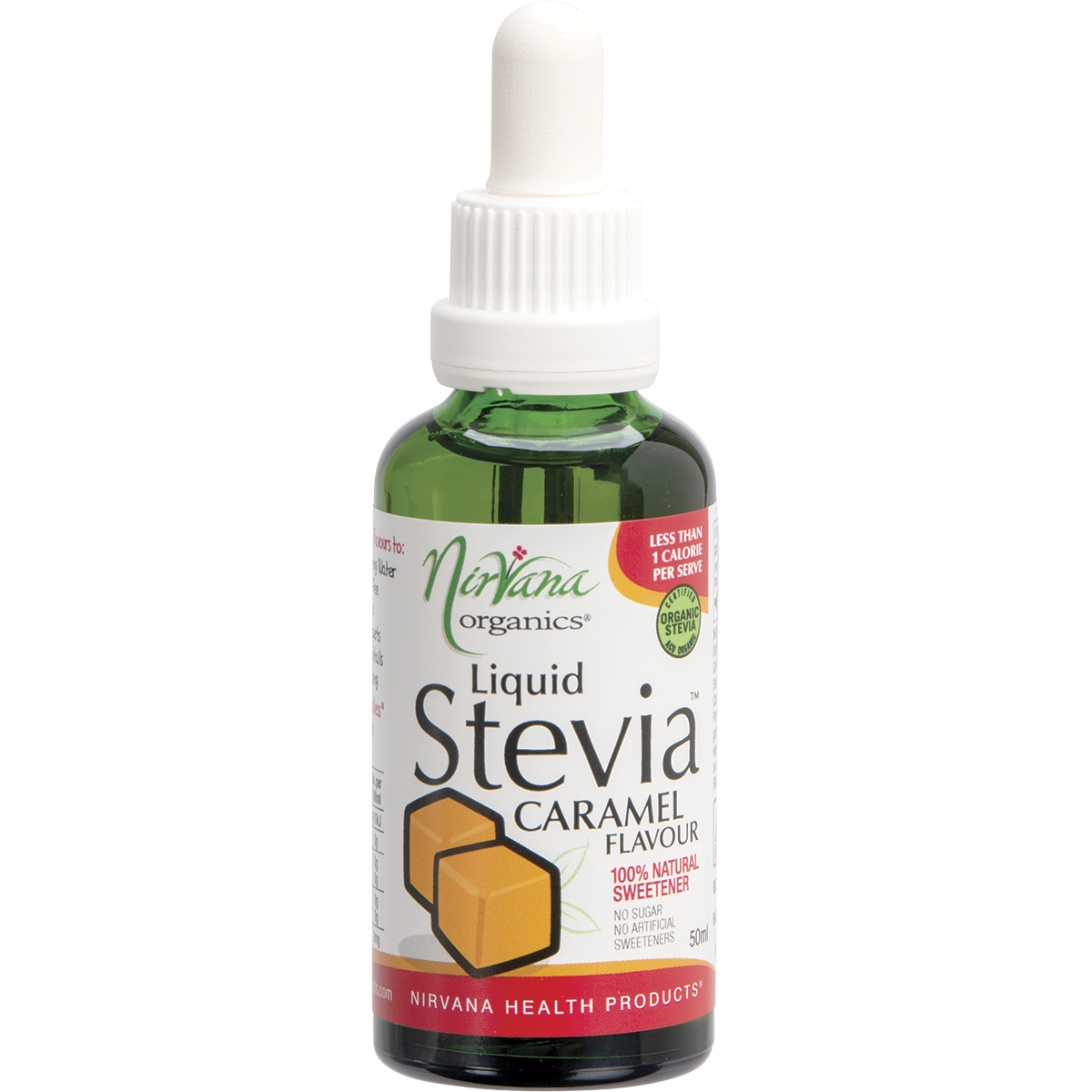 Nirvana Organics - Liquid Stevia Caramel 50ml