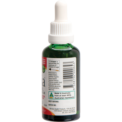 Nirvana Organics - Liquid Stevia Caramel 50ml