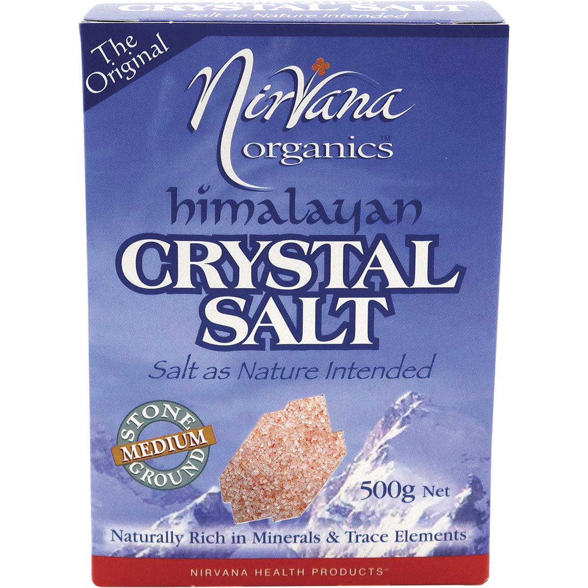 Nirvana Organics - Himalayan Salt Medium 500g
