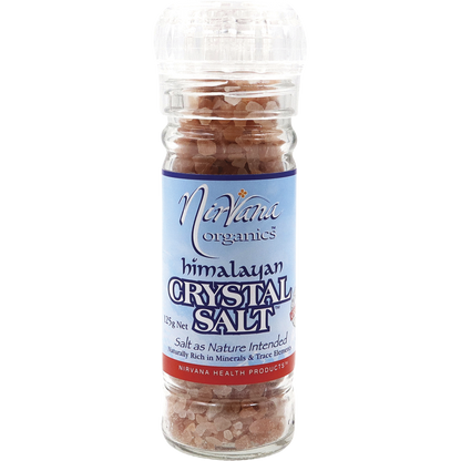 Nirvana - Himalayan Salt Granules Glass Grinder 125g