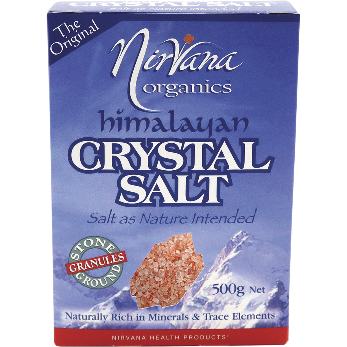 Nirvana Organics - Himalayan Salt Granules 500g