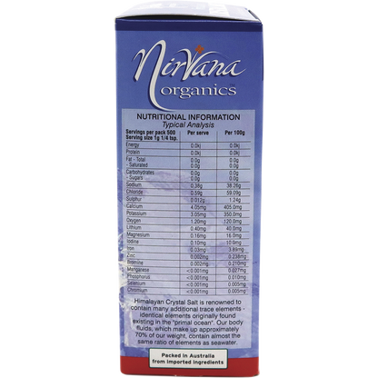 Nirvana - Himalayan Salt Fine 500g