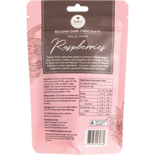 Naked Chocolate Co - Freeze Dried Raspberries Dark Chocolate 100g