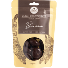 Naked Chocolate Co - Freeze Dried Banana Dark Chocolate 100g