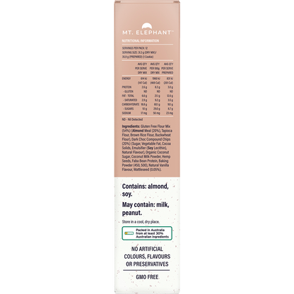Mt. Elephant - Wholefood Cookie Mix Chocolate Chip 375g