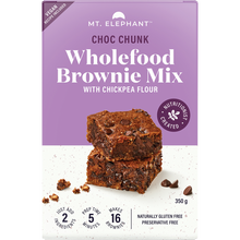 Mt. Elephant - Wholefood Brownie Mix Choc Chunk 350g